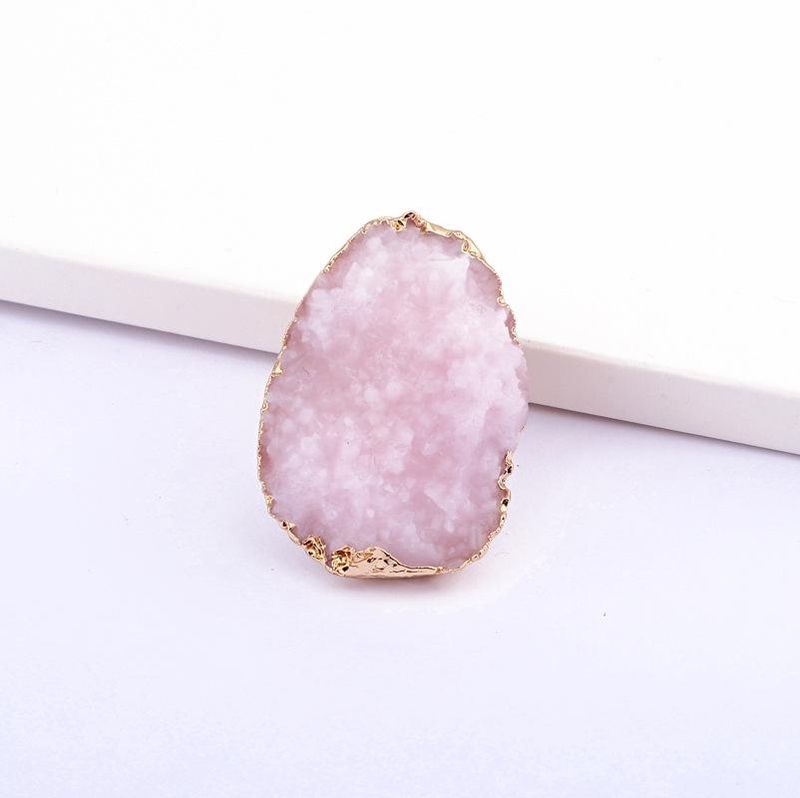 Simple Resin Oval Ring Nhgo142749