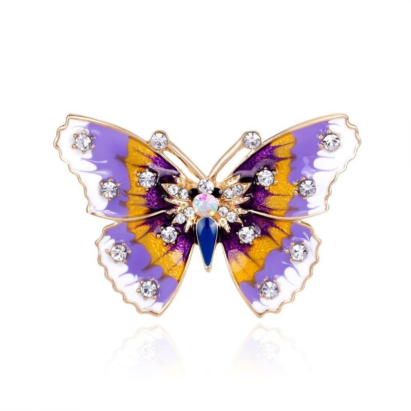 New Drop Butterfly Brooch Nhdr142880