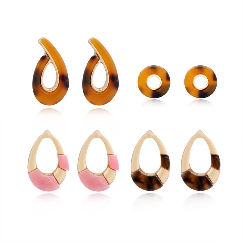 Simple Acetate Earrings Nhgo142976