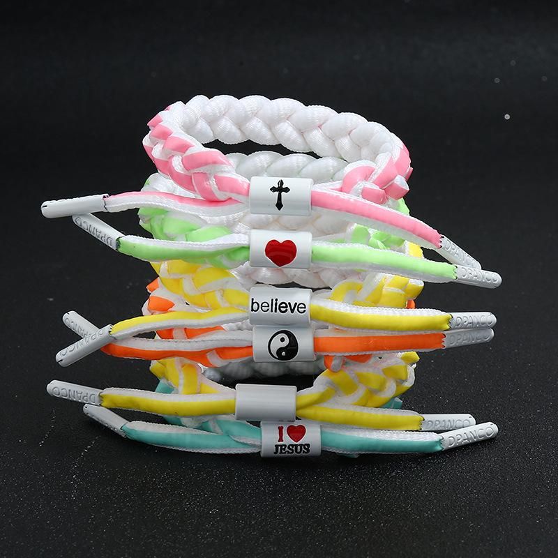 Super Bright Luminous Braided Bracelet Nhpk143445