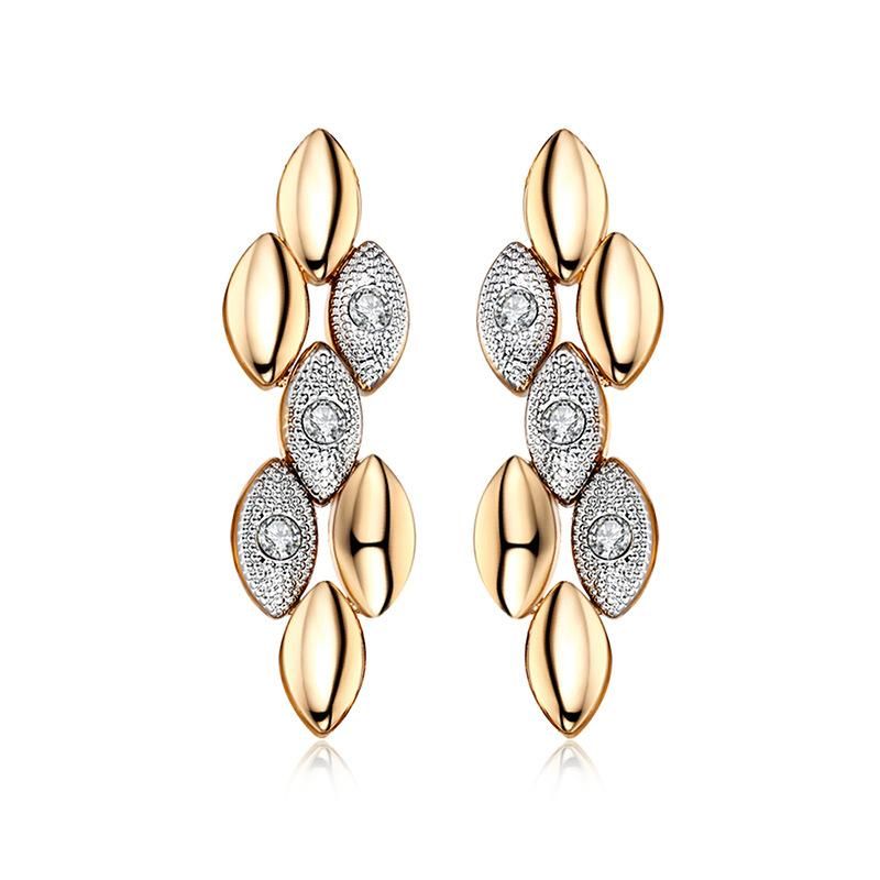 Stylish Individual Rhinestone Earrings Nhlj145727