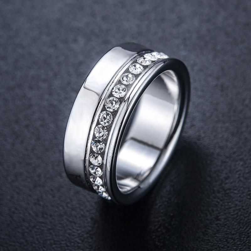 All-match-persönlichkeit Kreativer Diamant-platinum-ring Außenhandel Modeschmuck Ring 10836002