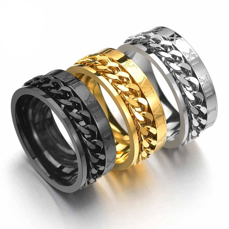 Fashion Geometric 201 Stainless Steel 18K Gold Plated Unisex