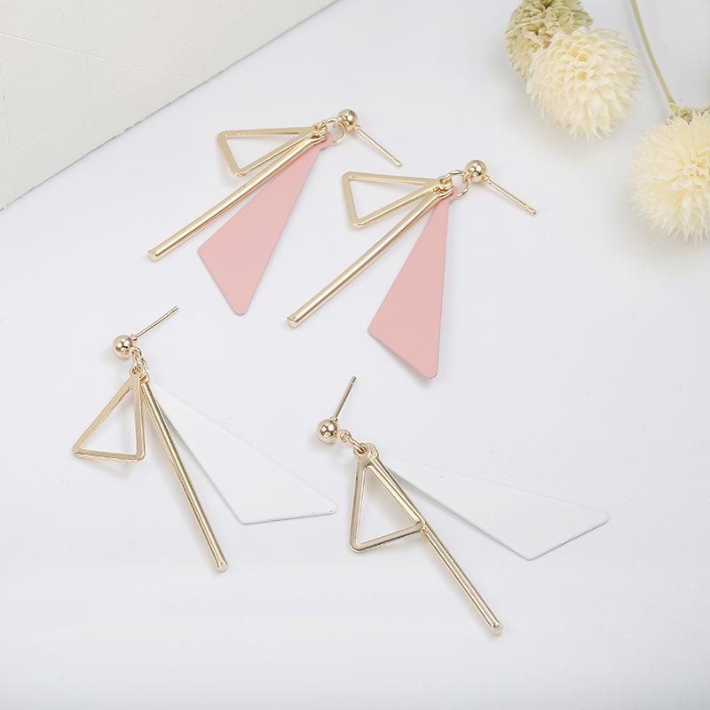 Simple Alloy Triangle Earrings Nhpf147208
