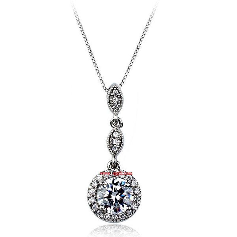 Womens Fruit Inlaid With Zircon Alloy Necklaces Nhlj147880