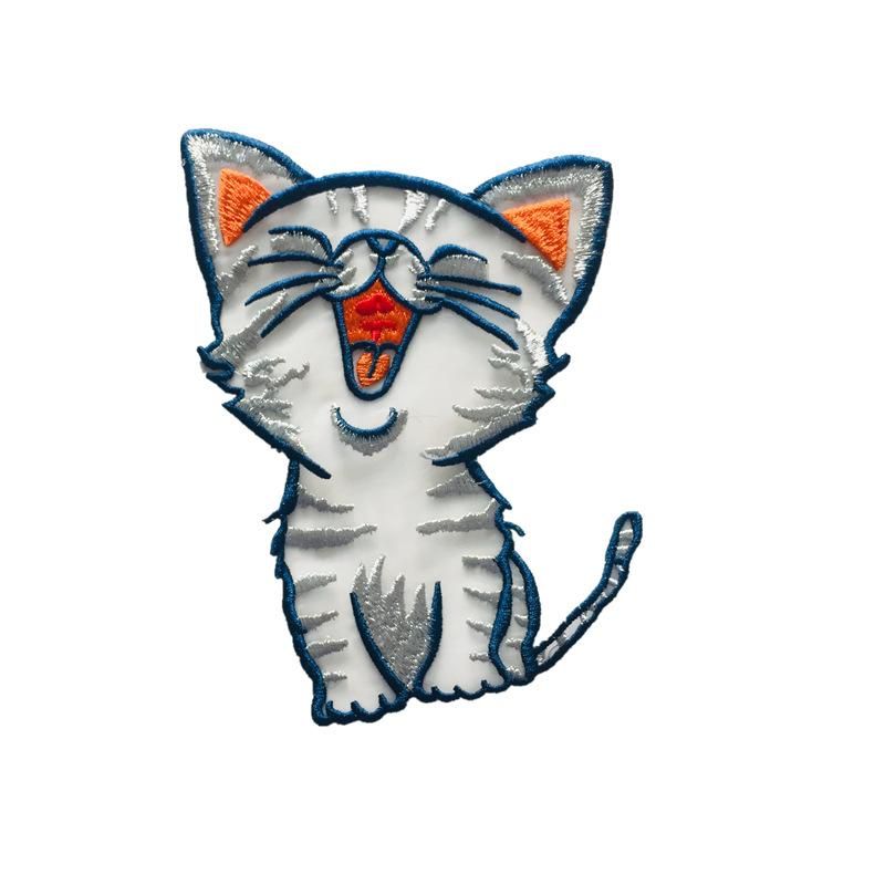 Fashion Cat Cute Cat Cloth Stickers Nhlt148150