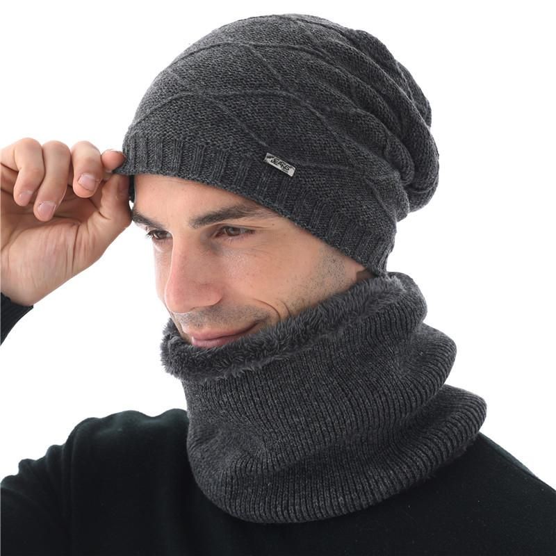 High Quality Wool Knit Cap Collar Suit Nhzl148332
