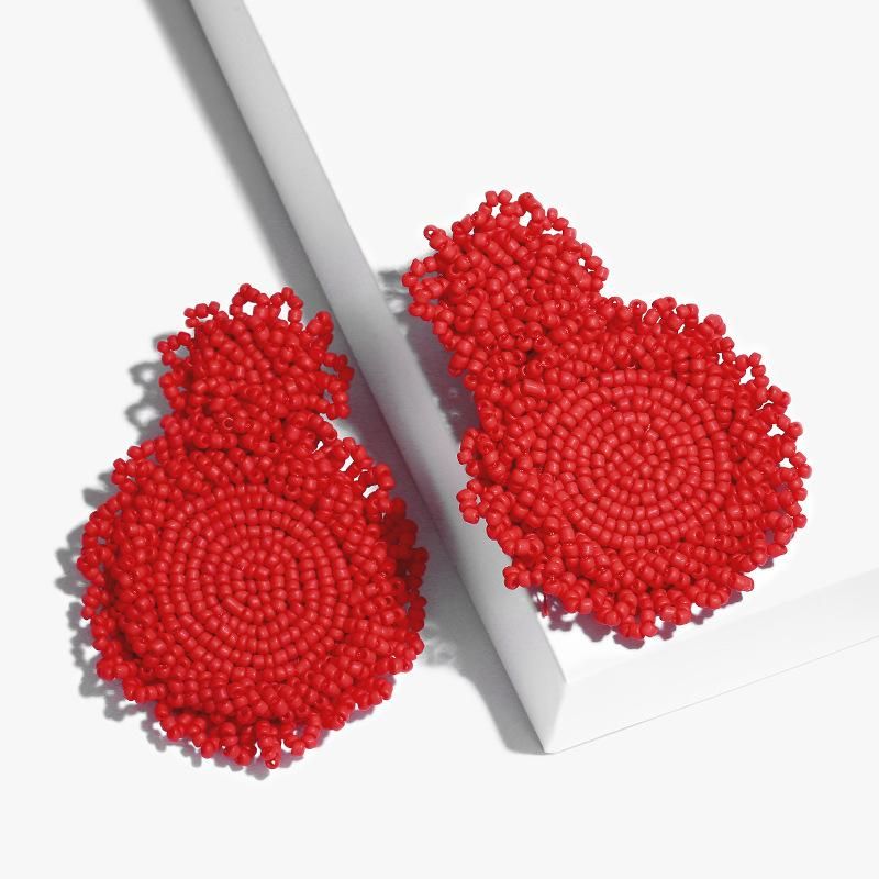 Creative Minimalist Explosion Models Of Rice Beads Earrings Nhas139828