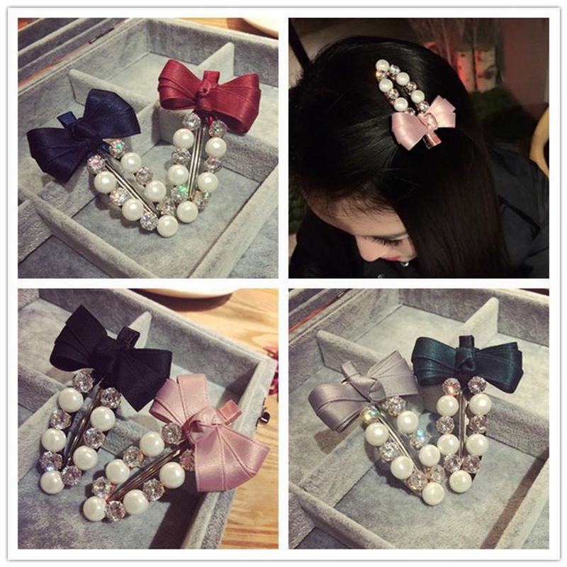 Xiaoxiang Super Flash Beads Bow Hair Accessories Nhsm139843