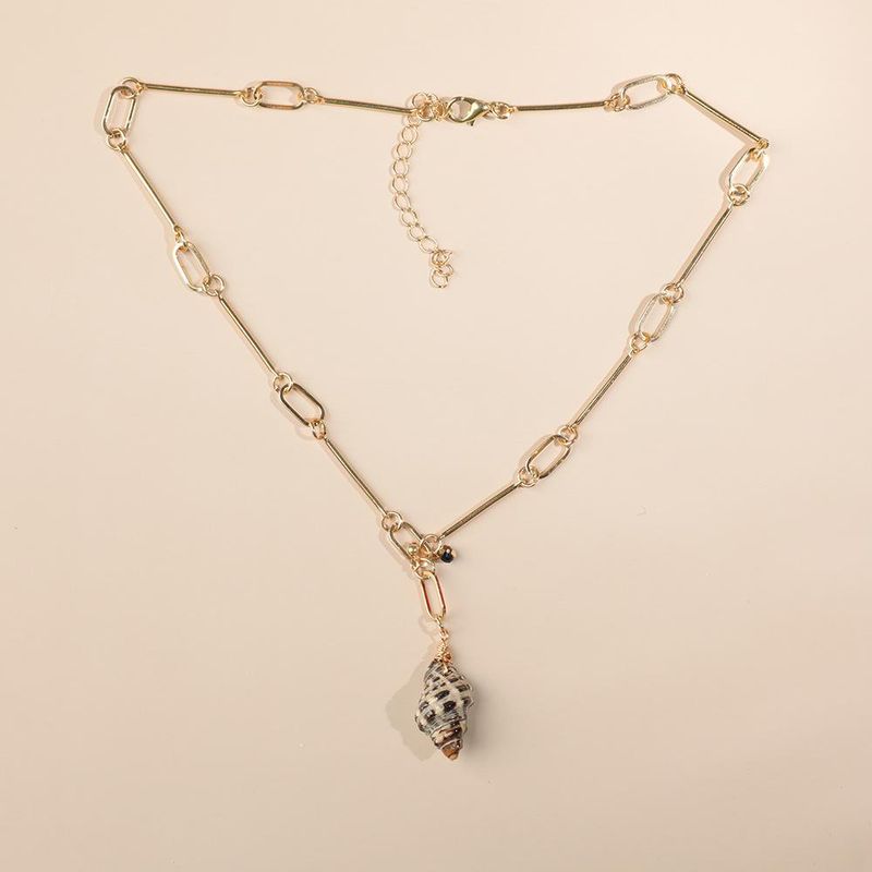 Fashion Natural Conch Necklace Multi-layer Necklace Nhll152098