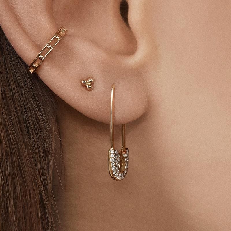 Fashion Diamond Stud Earrings Nhjj152469