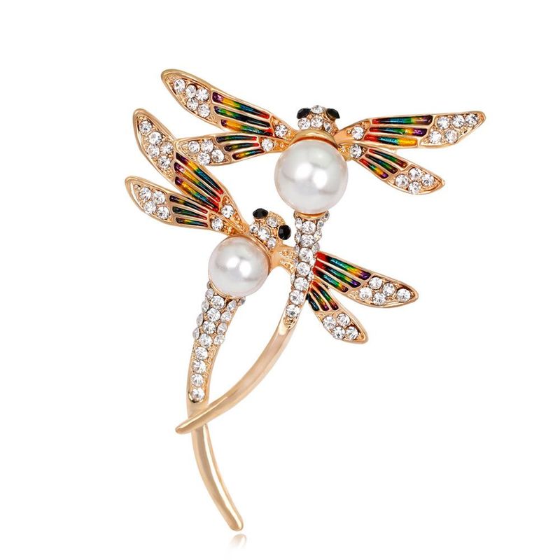 Fashion Dripping Oil Painted Brooch Nhdr153412