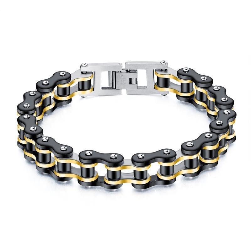 Mens Geometric Plated Stainless Steel Bracelets &amp; Bangles Nhop153538