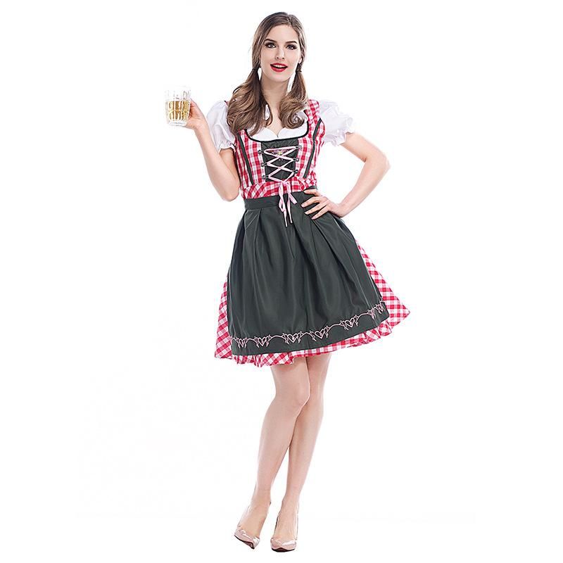 Disfraz De Cosplay De Halloween Vestido Alemán Oktoberfest Nhfe153915