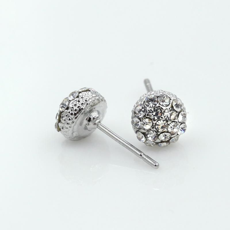 Fashion Full Diamond Stud Earrings Nhdp154441