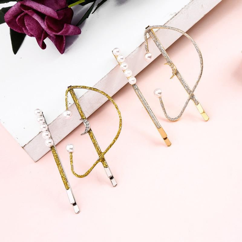 Fashion Super Fairy Simple Ins Pearl Hair Accessories Nhqd154633