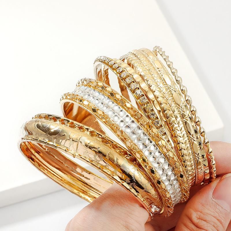 Fashion Multi-layer Diamond Alloy Bracelet Nhnz155507
