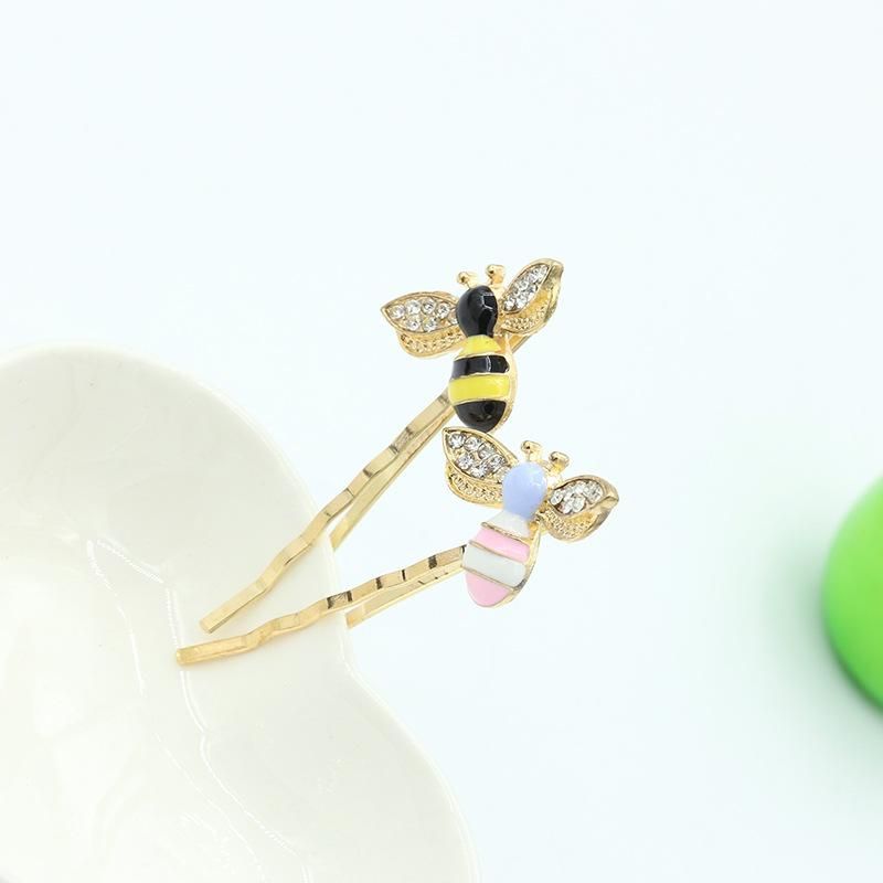 Cute Colorful Drip Oil Bee Hair Accessories Nhdp150057