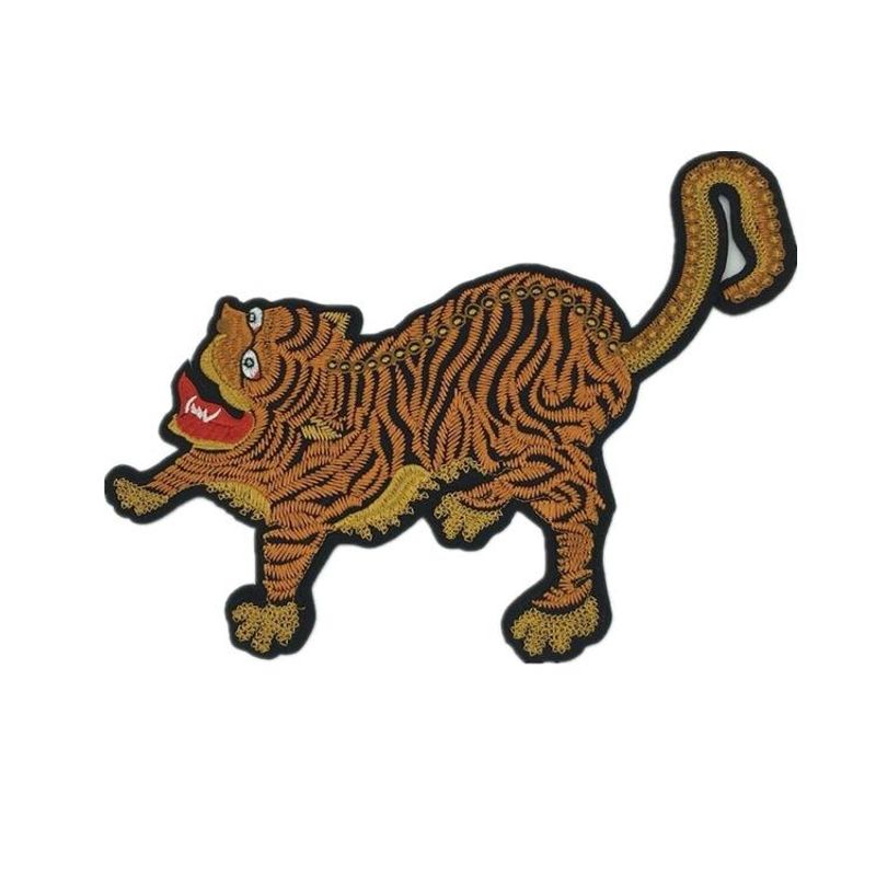 Fashion Simple Tiger Cloth Sticker Nhlt150275