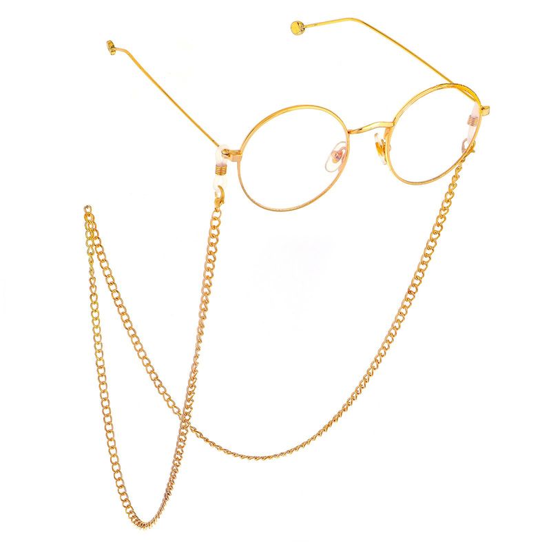 Stylish Minimalist Golden Chain -shaped Glasses Chain Nhbc150479