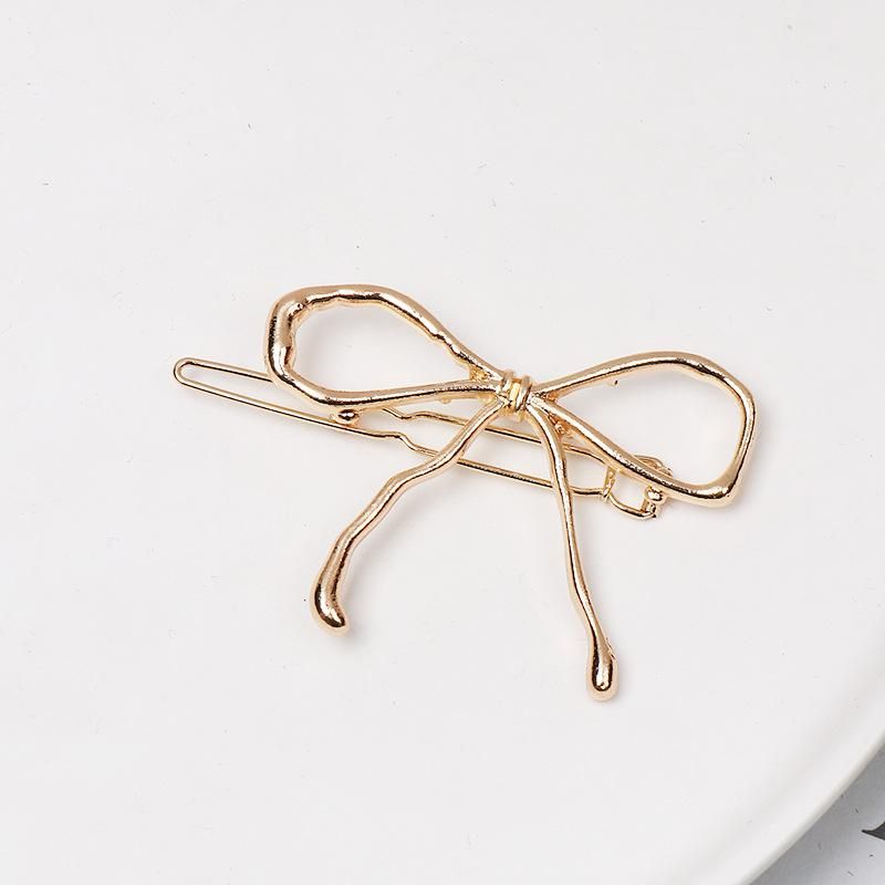 Bow Metal Alloy Hair Clip Nhjj151179