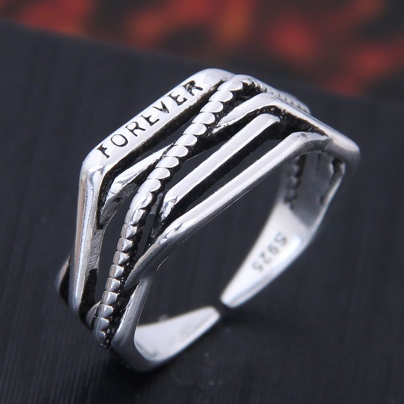 Exquisite Korean Fashion Sweet Ol Simple Braided Open Ring