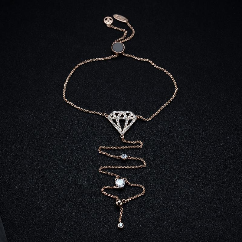 Jewelry Wholesale Summer New Diamond Personality Wild Bracelet