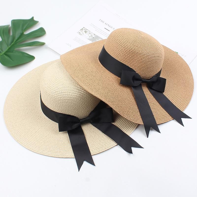 Seaside Beach Sunshade Big Hat Korean Version Of The Wild Bow Sun Hat