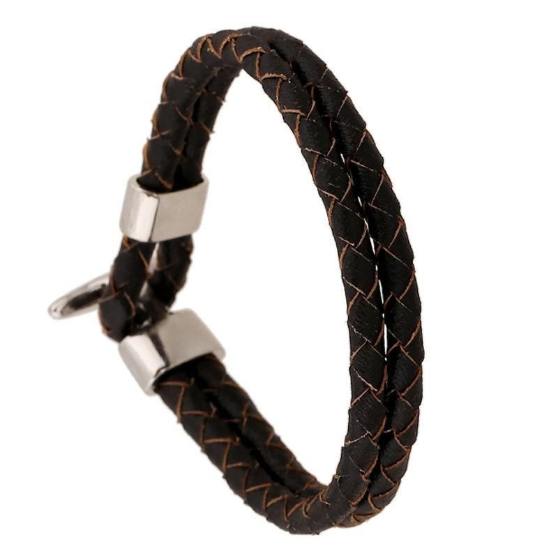 Unisex Pu Woven Bracelet Wholesale