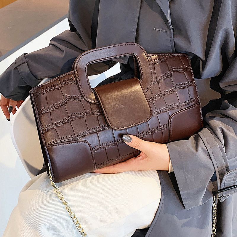 Small Autumn New Trendy Fashion All-match Messenger Portable Small Square Handbags