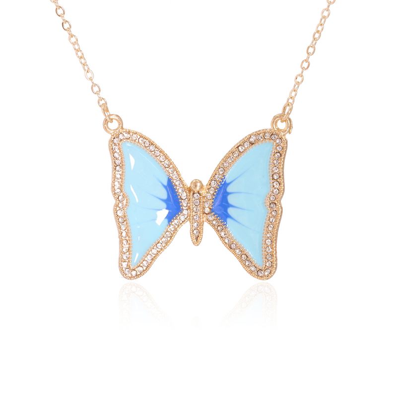Light Luxury Butterfly Pendant Necklace