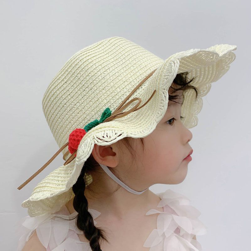 New Children's Fashion  Thin Outdoor Sunscreen Sun Hat