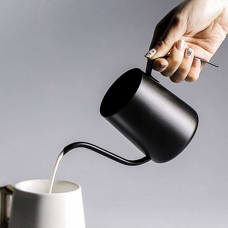 High-grade Stainless Steel Hanging Ear Coffee Milk Special Small Pot