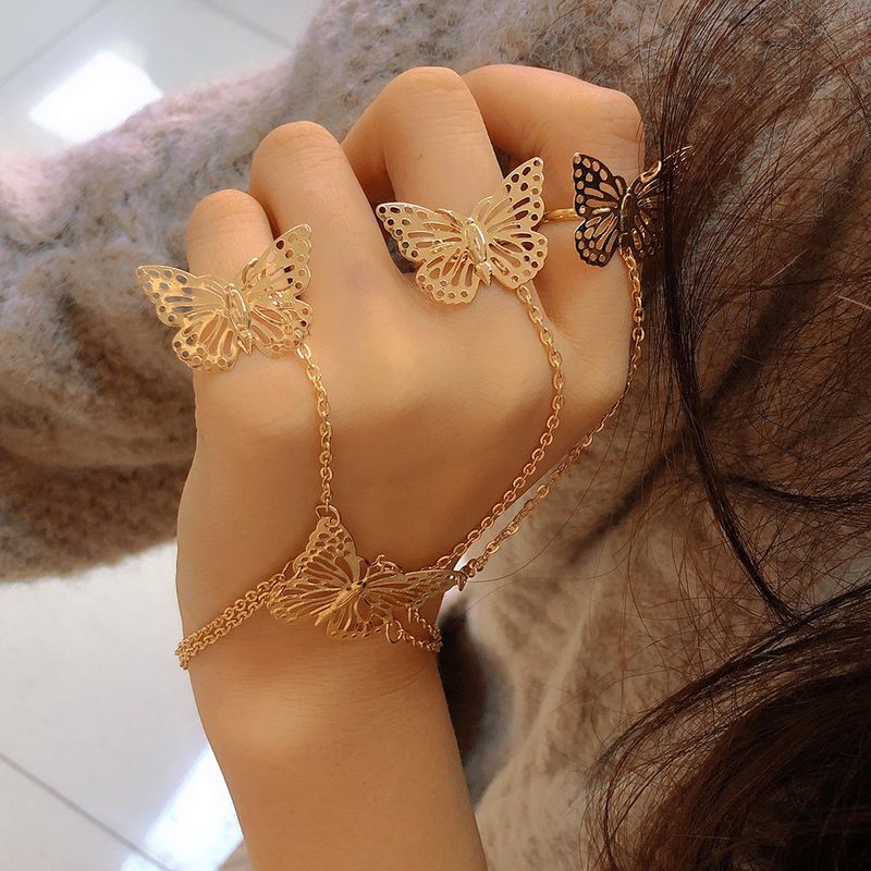 Sweet Hollow Butterfly   Fashion  Bracelet