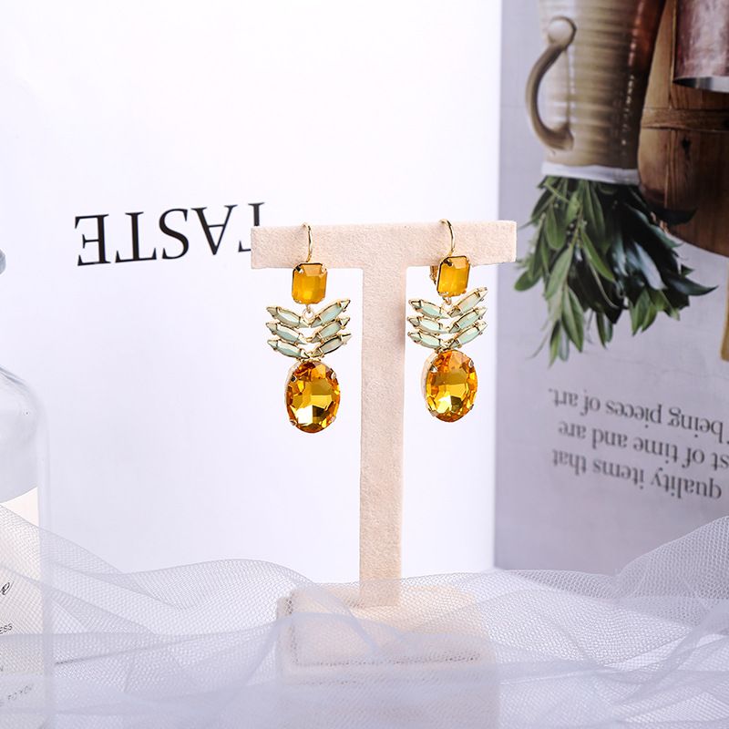 Pineapple  Exaggerated Fruit Earrings
