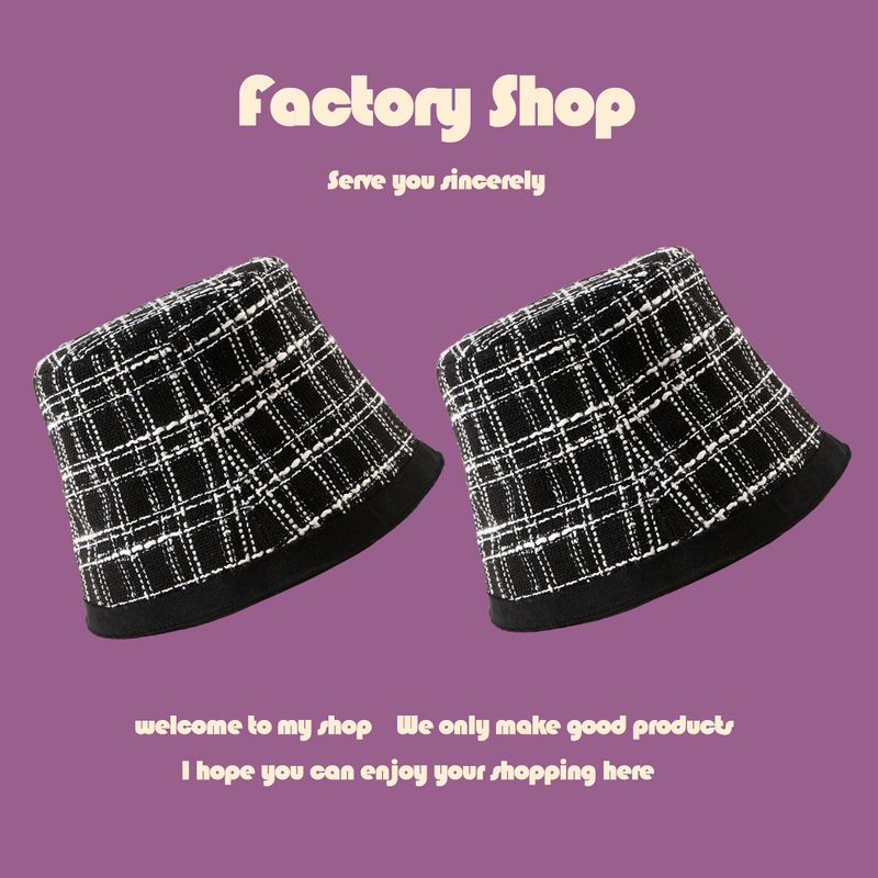 Mode Gitter Koreanischen Hut