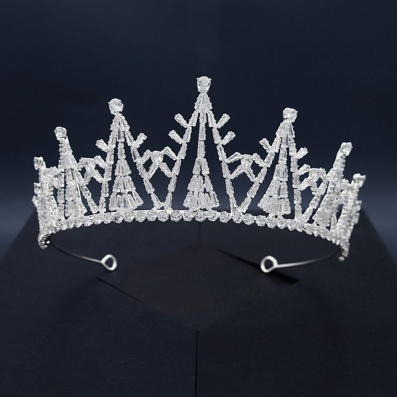 Bridal  Rhinestone  Crystal Zircon Crown