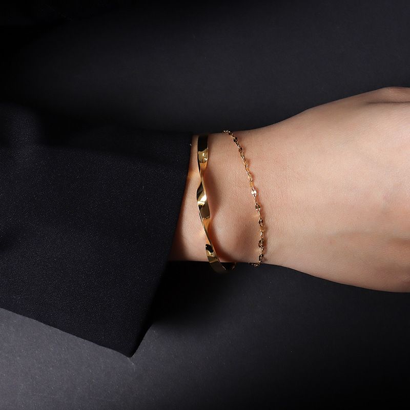 Simple Double Layer Special-shaped Bracelet