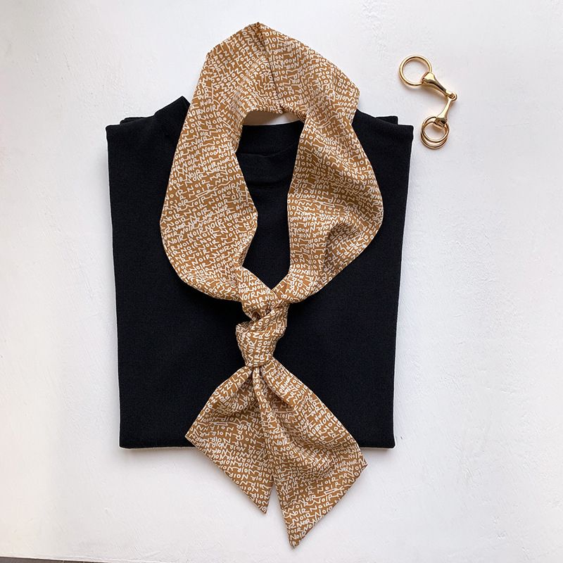 Streifen Seide Krawatte Mode Schal