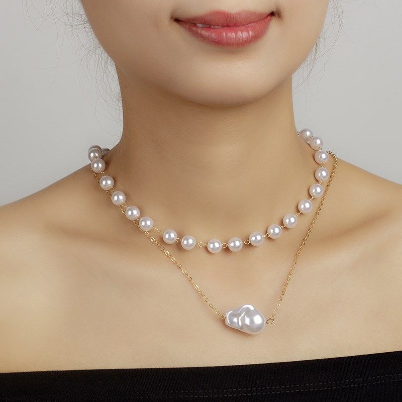 Retro  Pearl Necklace