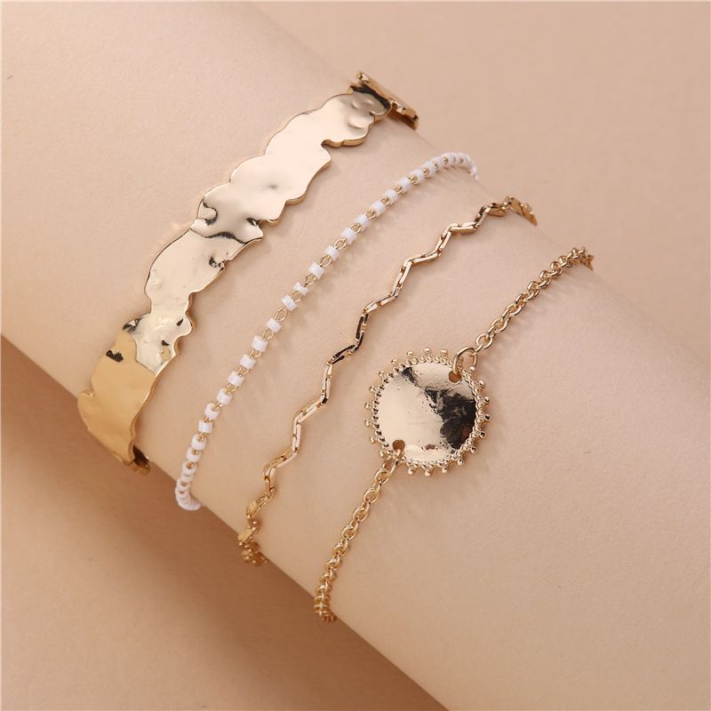 Fashion Chain Bracelet 4-piece Set