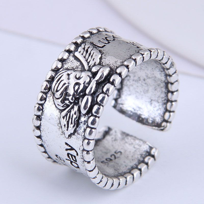 Fashion Retro Angel Open Ring