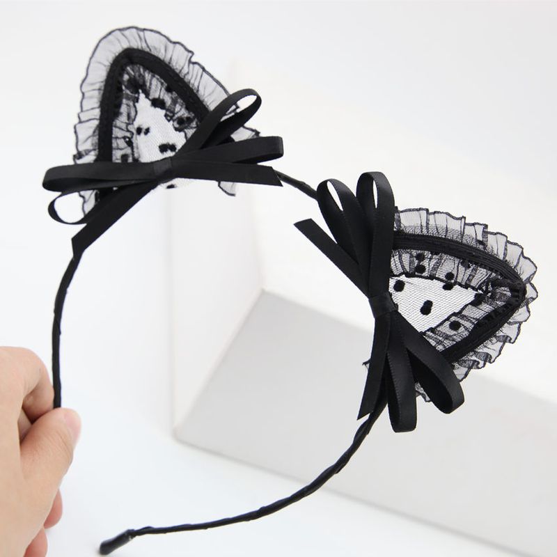 Lace  Bow Knot  Cute Bell Headband