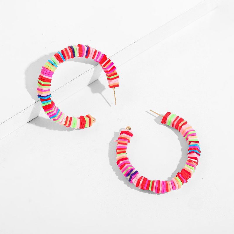 Retro C Shape Earrings