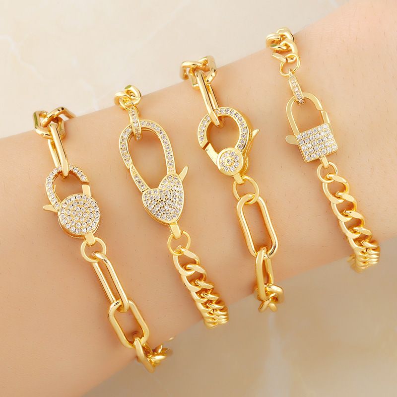 Lock Diamond Bracelet