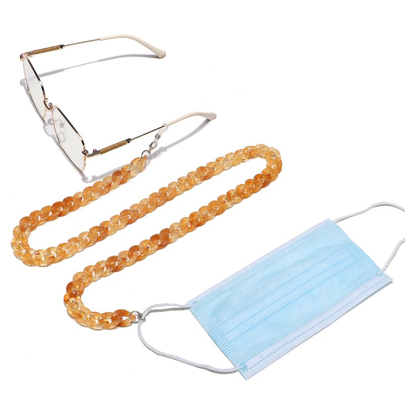 Resin Acrylic Plastic Transparent Thin Glasses Chain
