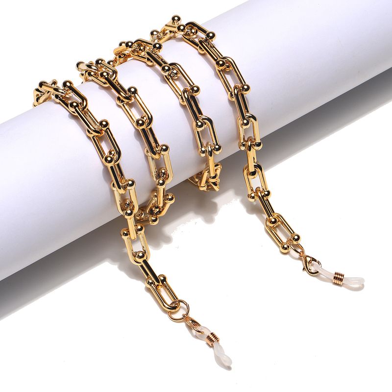 Fashion Simple Rectangular Glasses Chain
