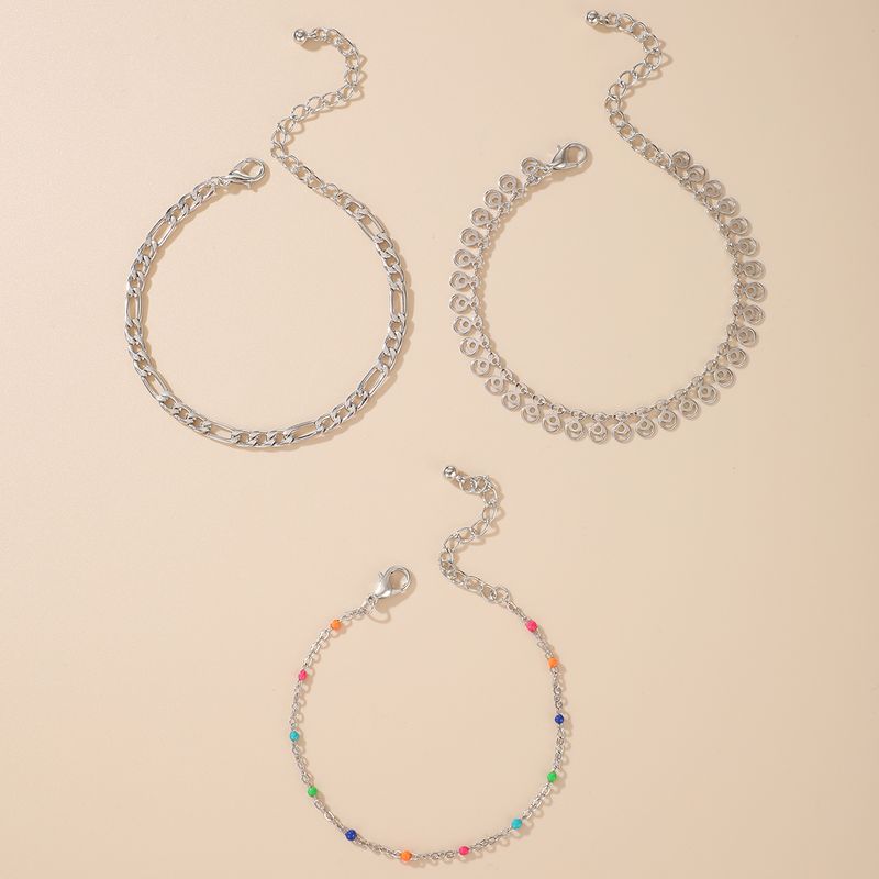 Fashion Women Bohemian Colorful Bead Bracelet Set