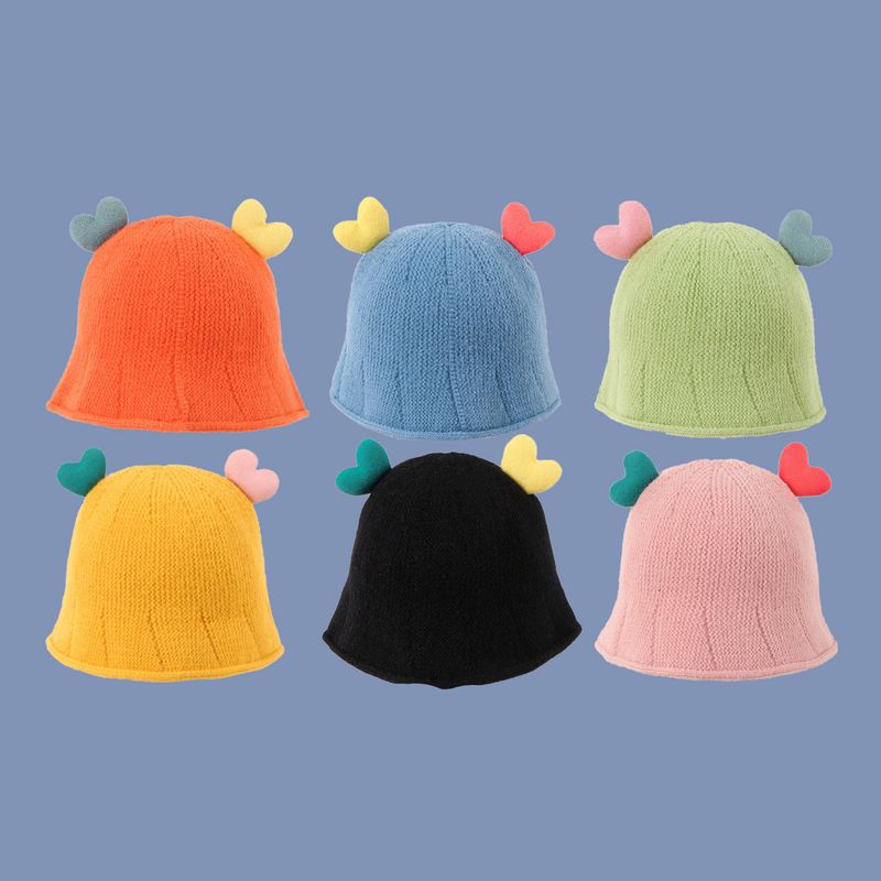 Candy Color Fashion Knitted Basin Hat