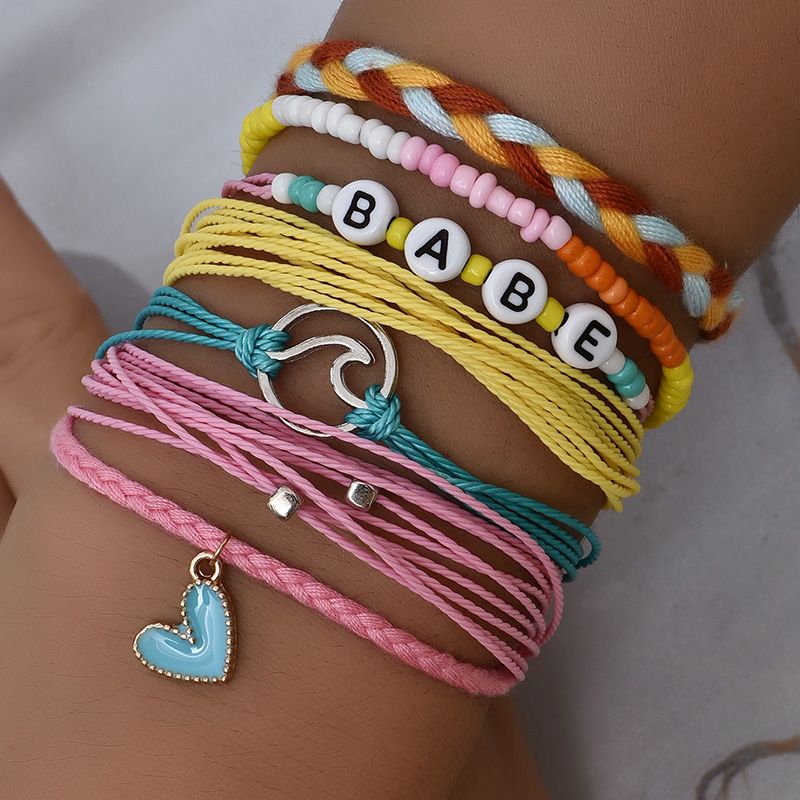 All-match Trendy Colored Braided Bracelet